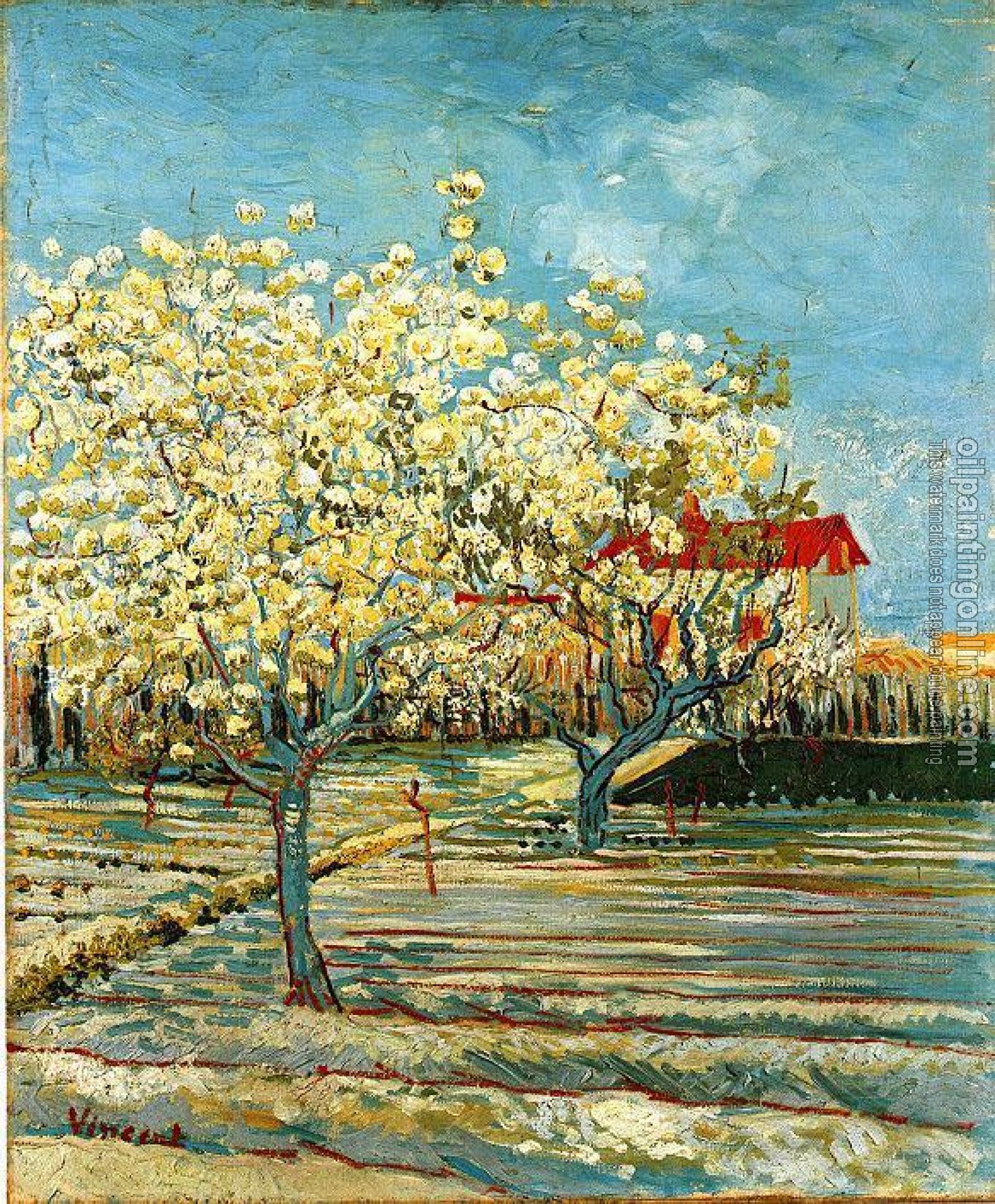 Gogh, Vincent van - Orchard in Blossom